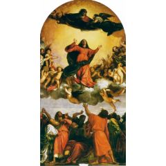 Assumption of the Virgin Painting Reproduction