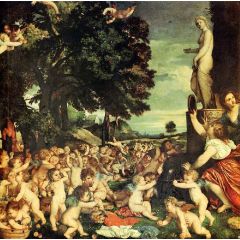The Worship of Venus Painting Reproduction
