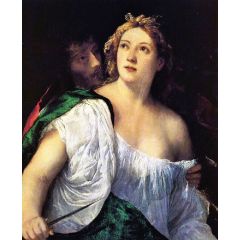 Suicide of Lucretia Painting Reproduction