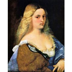 Violante, also known as La Bella Gatta Painting Reproduction