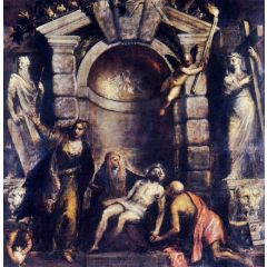 Pieta Painting Reproduction