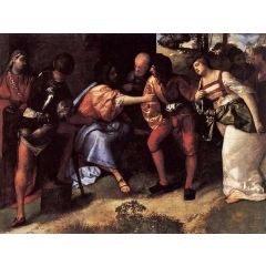 Christ and the Adulteress Painting Reproduction