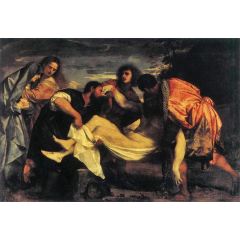 Entombment of Christ Painting Reproduction