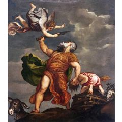 Sacrifice of Isaac Painting Reproduction