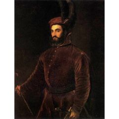 Portrait of Ippolito dei Medici Painting Reproduction