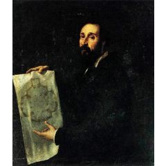 Portrait of Giulio Romano Painting Reproduction