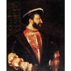 Portrait of Francis I Painting Reproduction