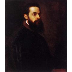 Portrait of Antonio Anselmi Painting Reproduction