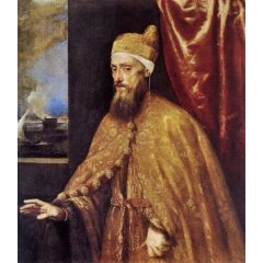 Portrait of the Doge Francesco Venier Painting Reproduction