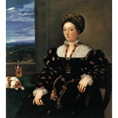 Portrait of Eleonora Gonzaga della Rovere Painting Reproduction