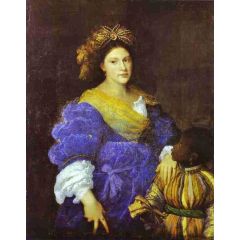 Portrait of Laura de Dianti Painting Reproduction