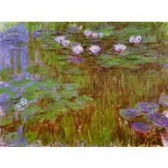 Water-Lilies Painting Reproduction