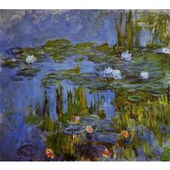 Water-Lilies Painting Reproduction