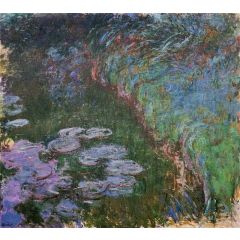 Water-Lilies Painting Reproduction