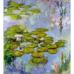 Water-Lilies Painting Reproduction