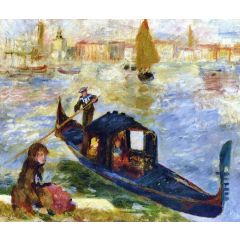 Gondola, Venice Painting Reproduction