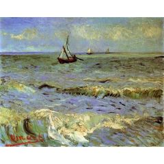Seascape at Saintes-Maries Painting Reproduction