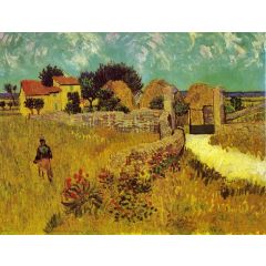 Farmhouse in Provence Painting Reproduction