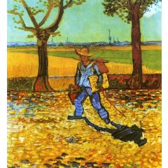 The Painter on His Way to Work Painting Reproduction
