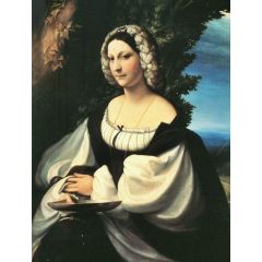 Portrait of a Gentlewoman Painting Reproduction