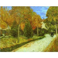 The Public Park at Arles Painting Reproduction