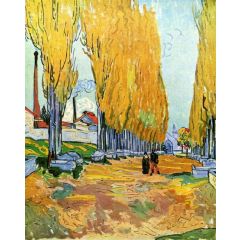 Les Alychamps Painting Reproduction