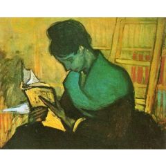 The Novel Reader Painting Reproduction
