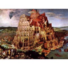 The Tower of Babel Painting Reproduction