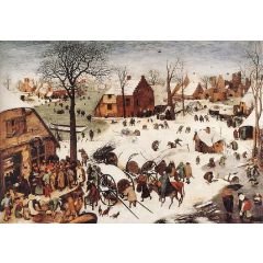 The Numbering at Bethlehem Painting Reproduction