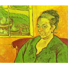 Portrait of Madame Augustine Roulin Painting Reproduction