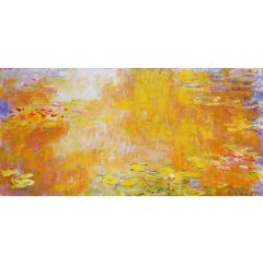 The Water-Lily Pond Painting Reproduction
