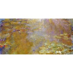 The Water-Lily Pond Painting Reproduction