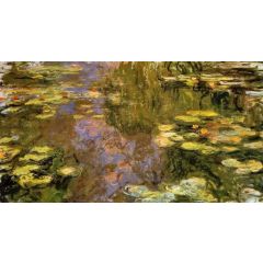 The Water-Lily Pond Painting Reproduction