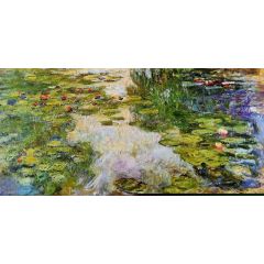 Water-Lilies Painting Reproduction