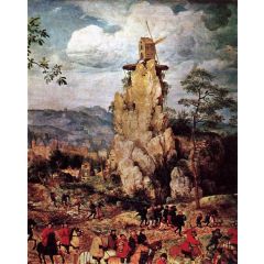 Christ Carrying the Cross, detail Painting Reproduction
