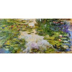 Water-Lilies Painting Reproduction
