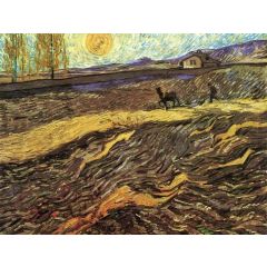 Enclosed Field with Poughman Painting Reproduction