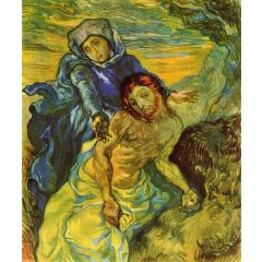 Pieta, after Delacroix Painting Reproduction