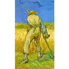 The Reaper, after Millet Painting Reproduction