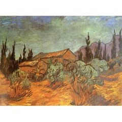 Wooden Sheds Painting Reproduction