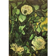 Roses and Beetle Painting Reproduction