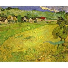 View of Vessenots near Auvers Painting Reproduction