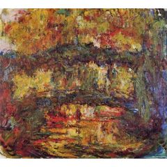 The Japanese Bridge Painting Reproduction
