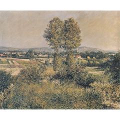 Landscape at Argenteuil Painting Reproduction