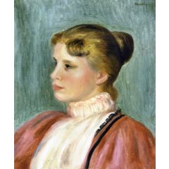 Portrait of a Woman Painting Reproduction