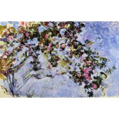 The Rose Bush Painting Reproduction