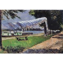 Laundry Drying Painting Reproduction