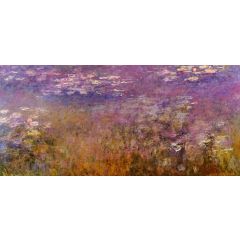 Agapanthus, right panel Painting Reproduction