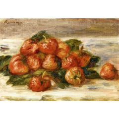 Still life with Strawberries Painting Reproduction