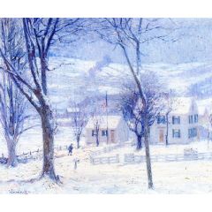 Late for School Painting Reproduction